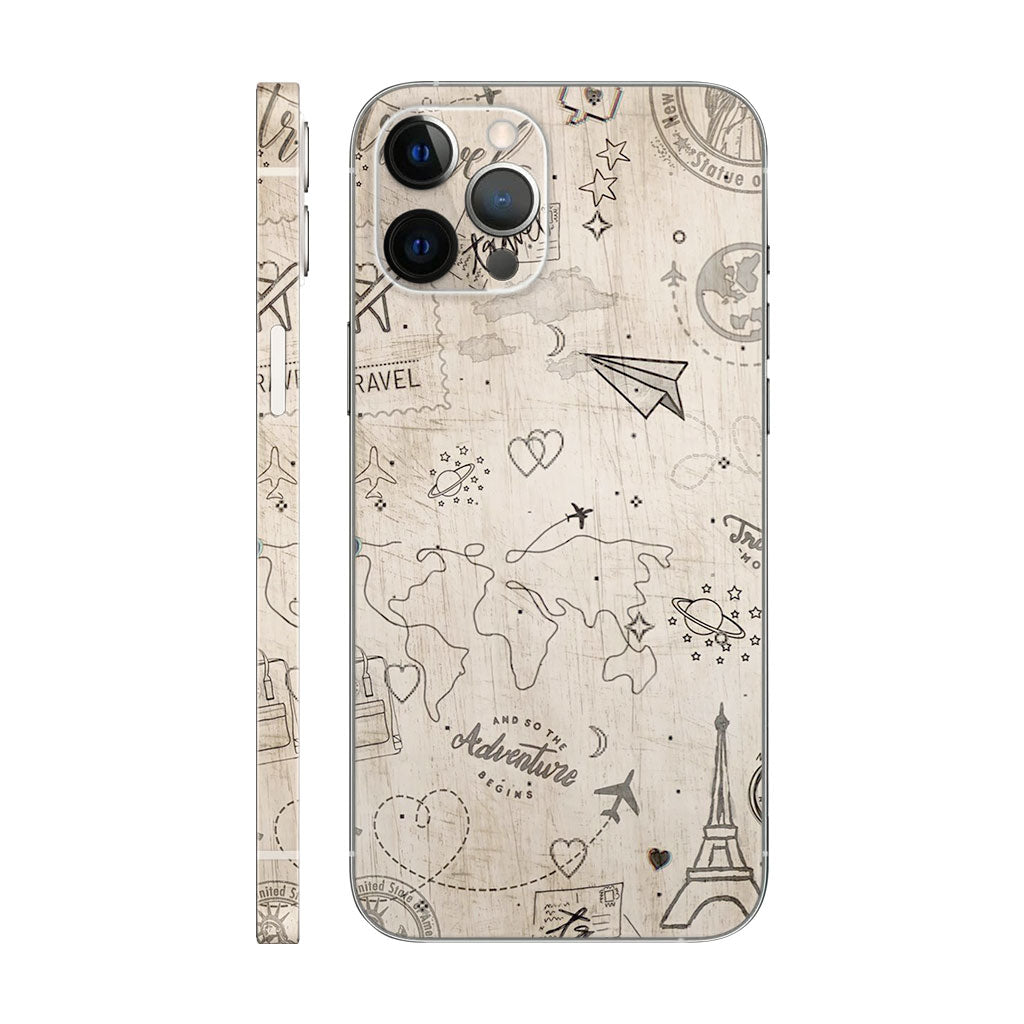 Travelling Mobile 6D Skin