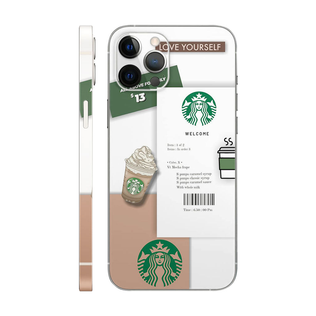 Premium Coffee Mobile 6D Skin