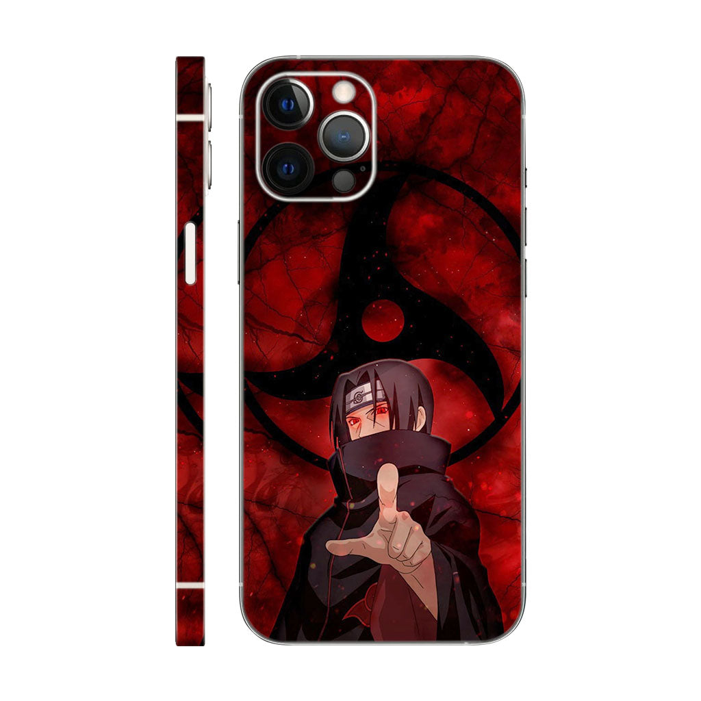 Itachi Sharingam Mobile 6D Skin