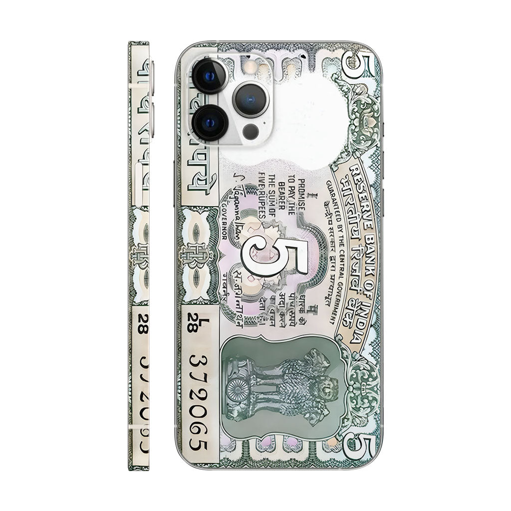 5 Rupees Mobile 6D Skin