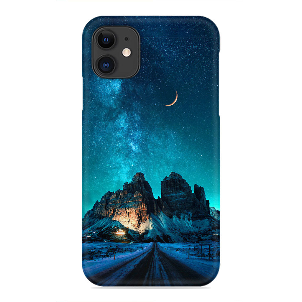 Celestial Peaks – Road to the Stars Phone Case