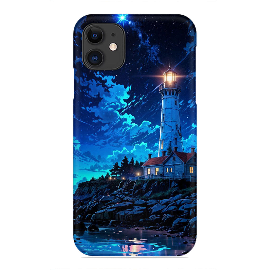 Guiding Light Under the Starry Sky Phone Case
