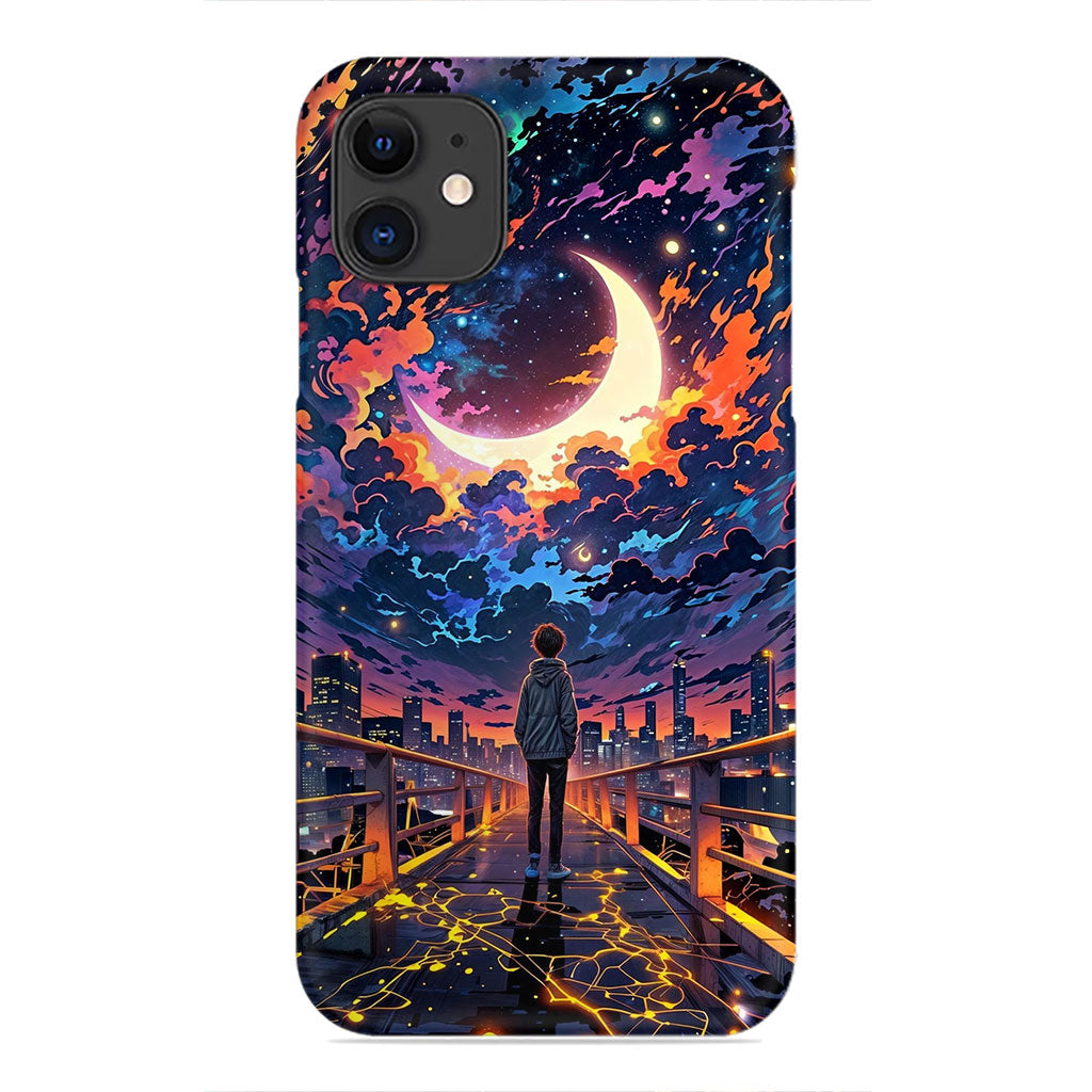 City of Dreams Beneath the Crescent Sky Phone Case