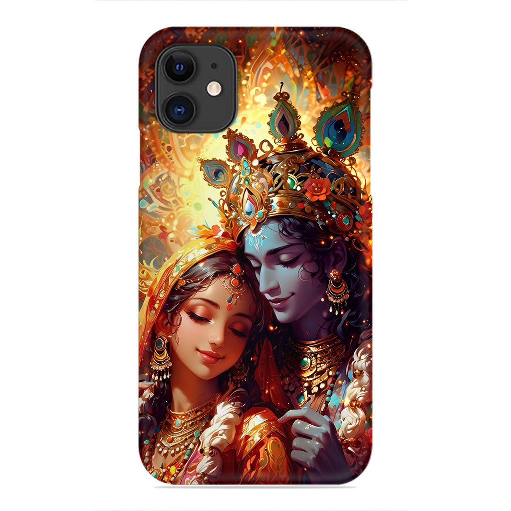 Divine Love: Radha Krishna's Eternal Bond Phone Case