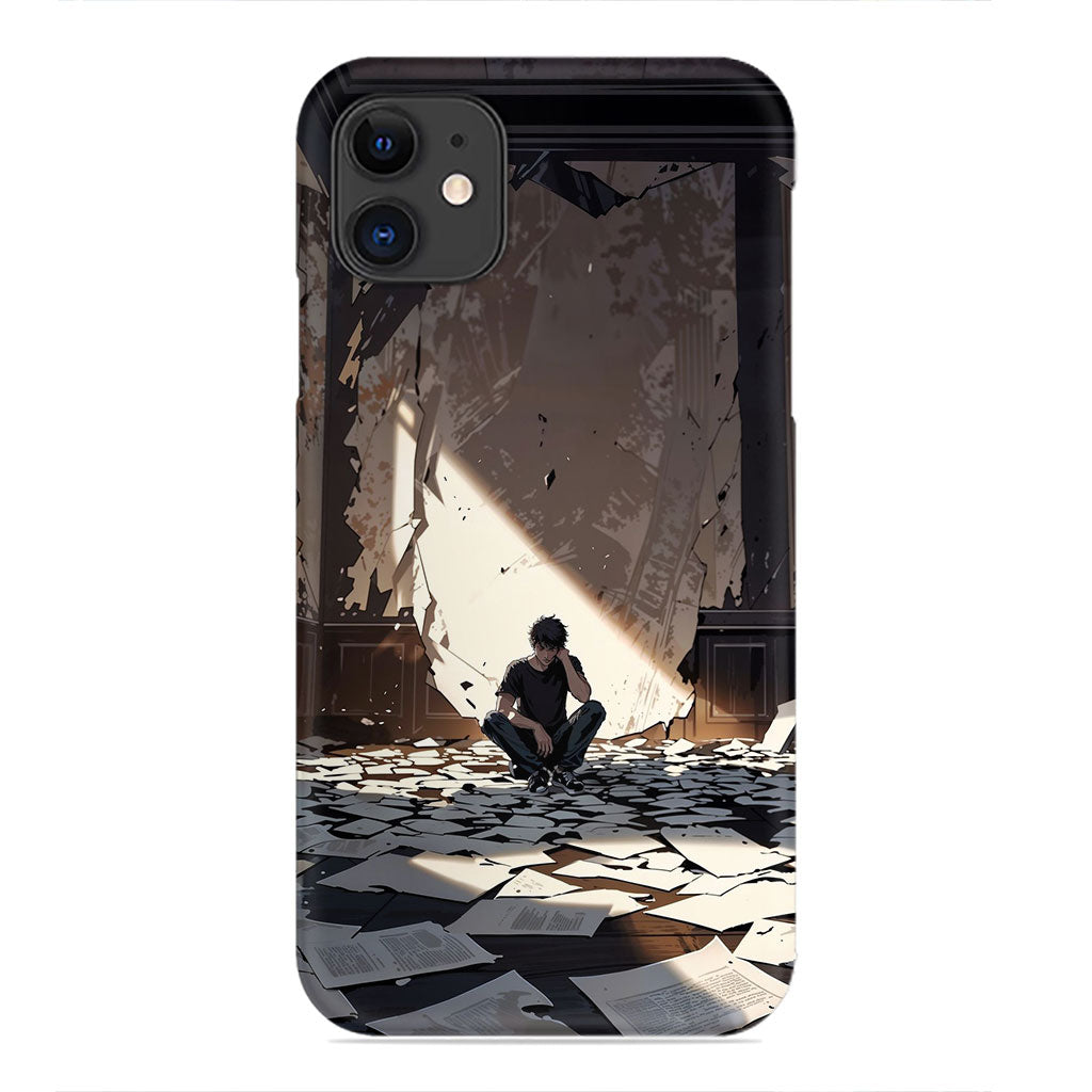 Fragments of Thought in a Silent Room Phone Case