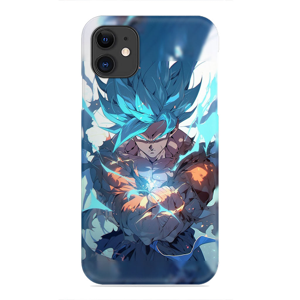 Limitless Power – Super Saiyan Blue Goku-Energy Blast Edition Phone Case