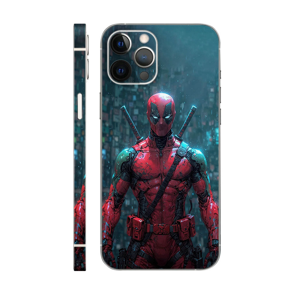 Deadpool Superhero Phone Case - Marvel Urban Design 6D Skin