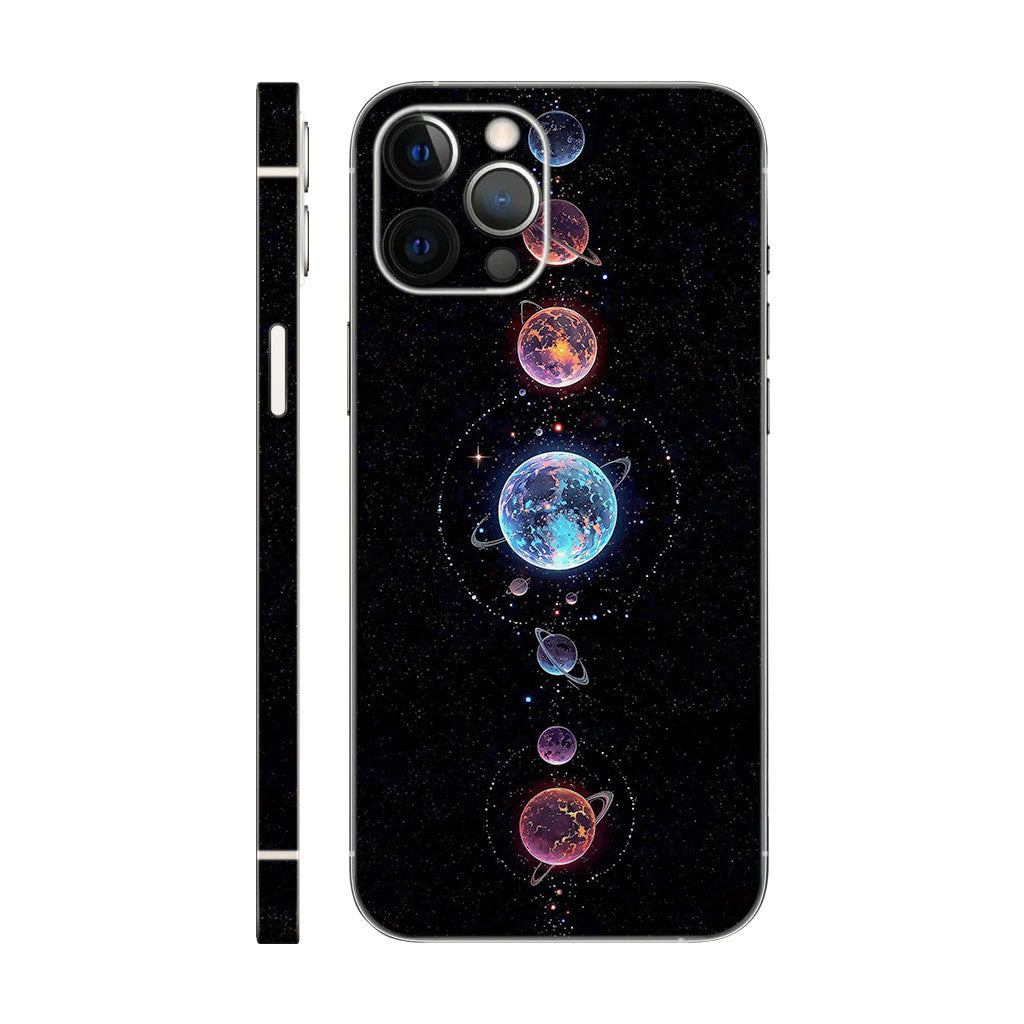 Solar System Planets Phone Case - Celestial Design 6D Skin