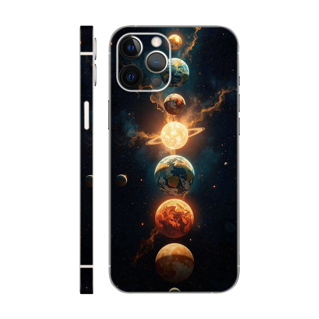Celestial Planets Phone Case - Galaxy Space Design 6D Skin