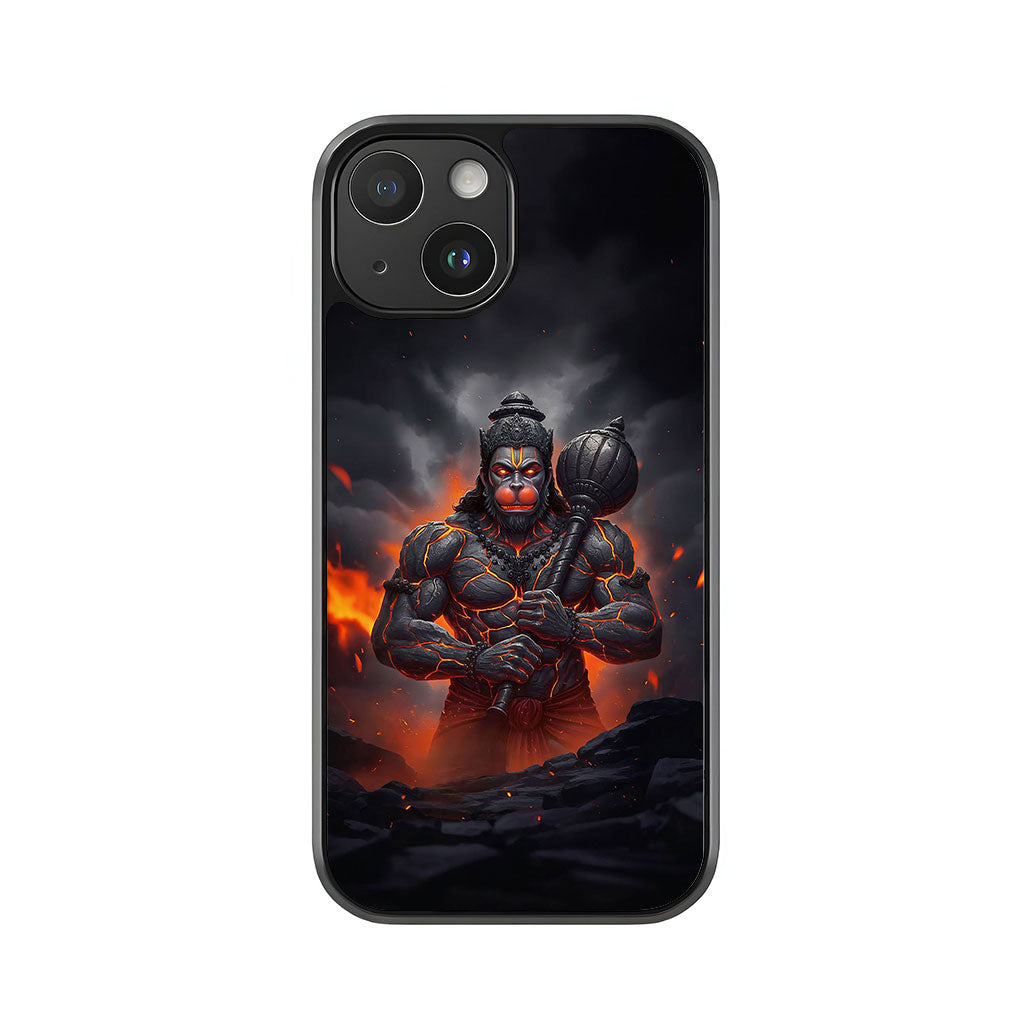 Hanuman God Phone Case - Fiery Power Design Metal Case