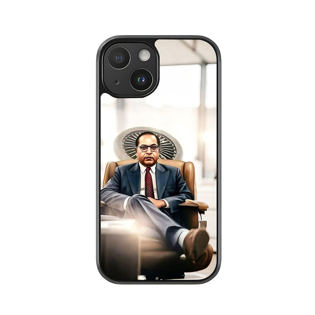 Dr. B. R. Ambedkar Phone Case - Professional Portrait Design Metal Case