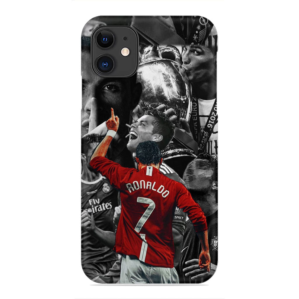 Cristiano Ronaldo Phone Case - Career Collage Design