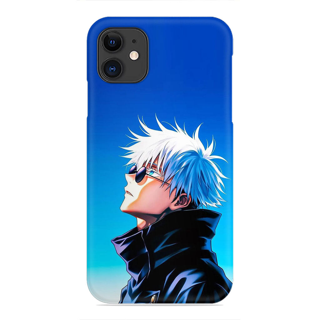 Satoru Gojo Phone Case - Blue Sky Portrait Design