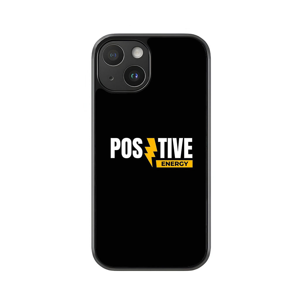Positive Energy Phone Case - Lightning Bolt Design Metal Case