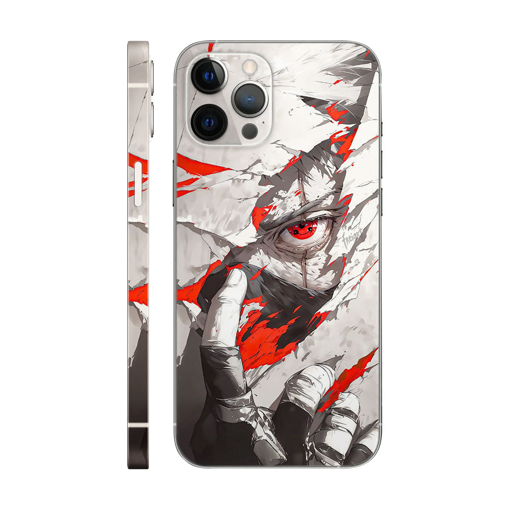Red Eye Anime Phone Case - Bandage Tear Design 6D Skin