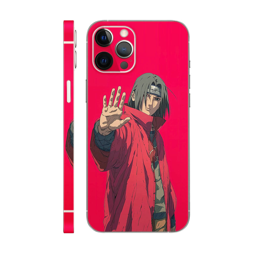 Itachi Uchiha Phone Case - Red Anime Design 6D Skin