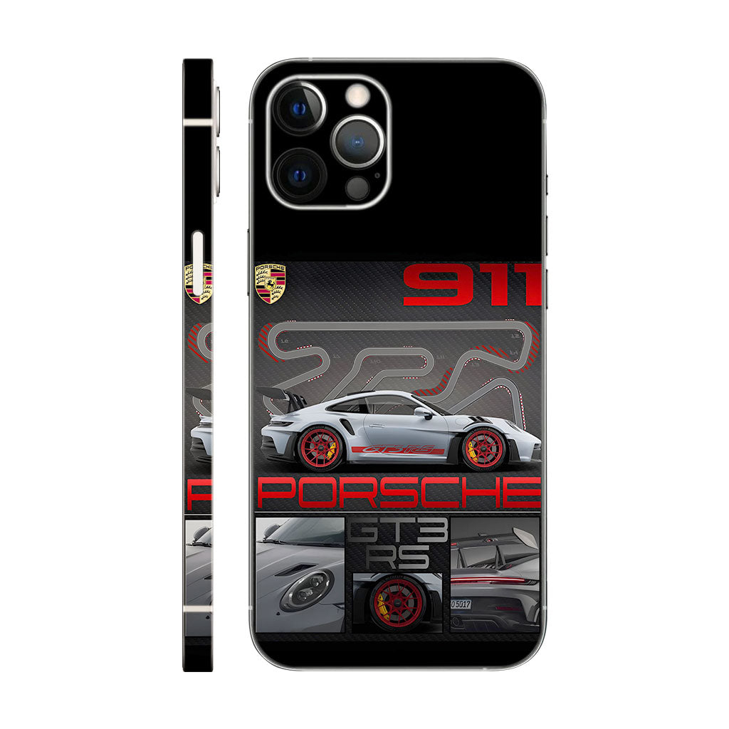 Porsche 911 GT3 RS Phone Case - Motorsport Design 6D Skin