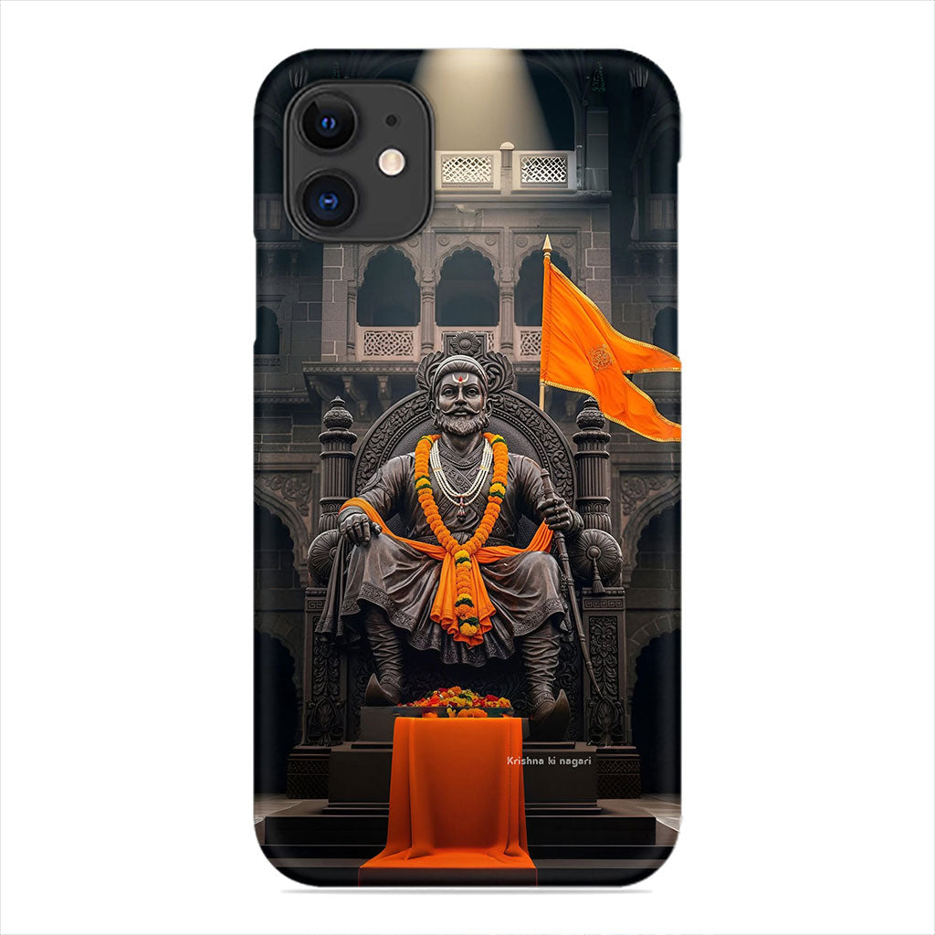 Chhatrapati Shivaji Maharaj Phone Case - Historical Statue Design