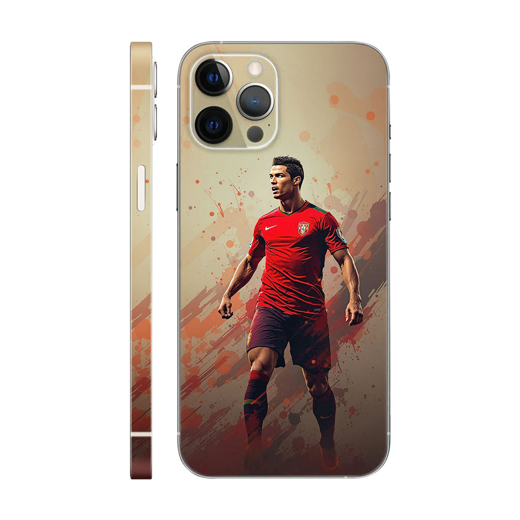 Cristiano Ronaldo Phone Case - Portugal Jersey Art Design 6D Skin