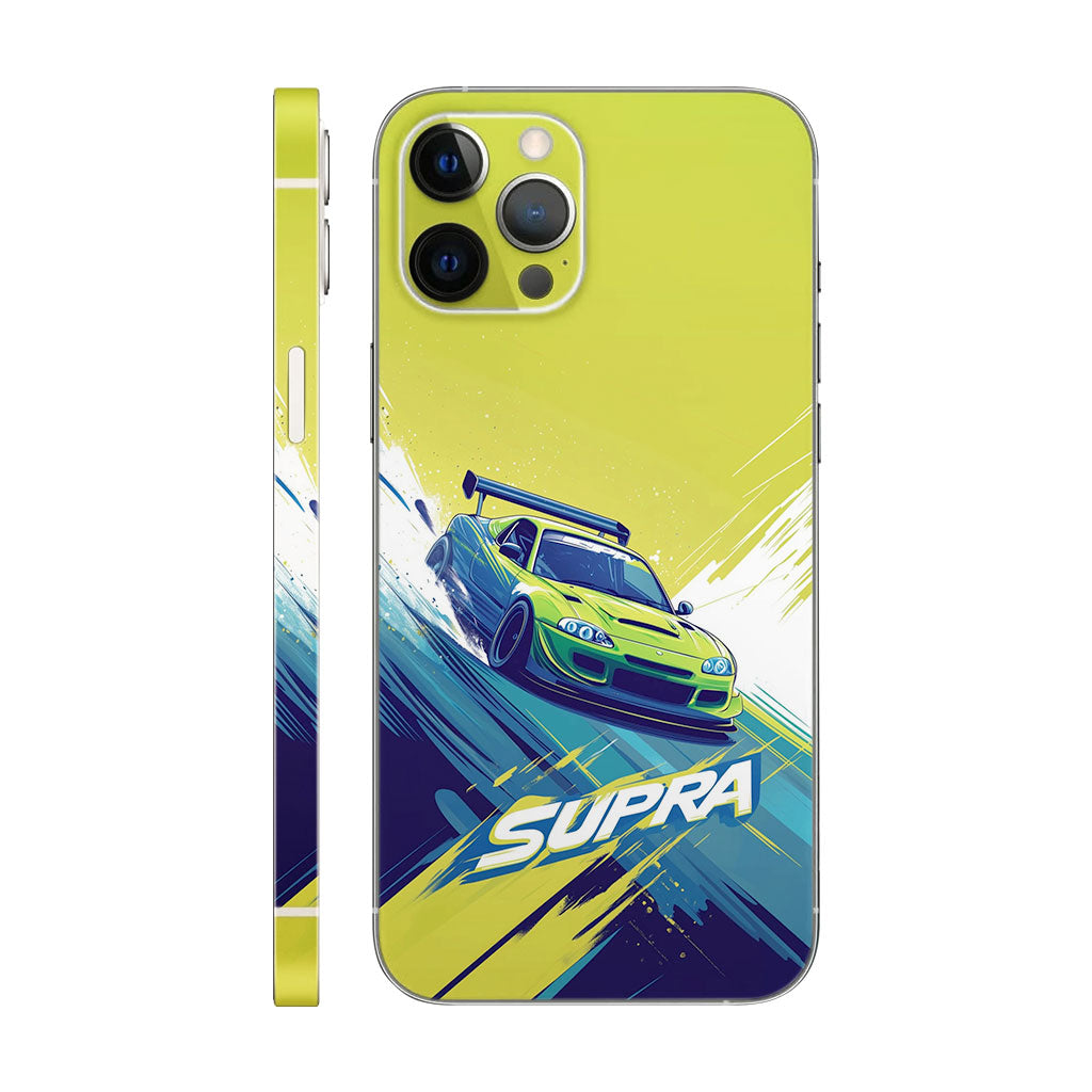 Toyota Supra Phone Case - Dynamic Race Car Design 6D Skin