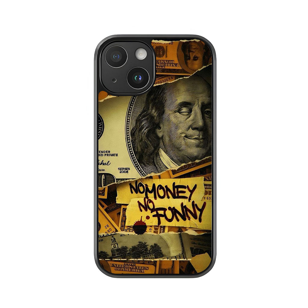 Benjamin Franklin Phone Case - Graffiti Money Design Metal Case