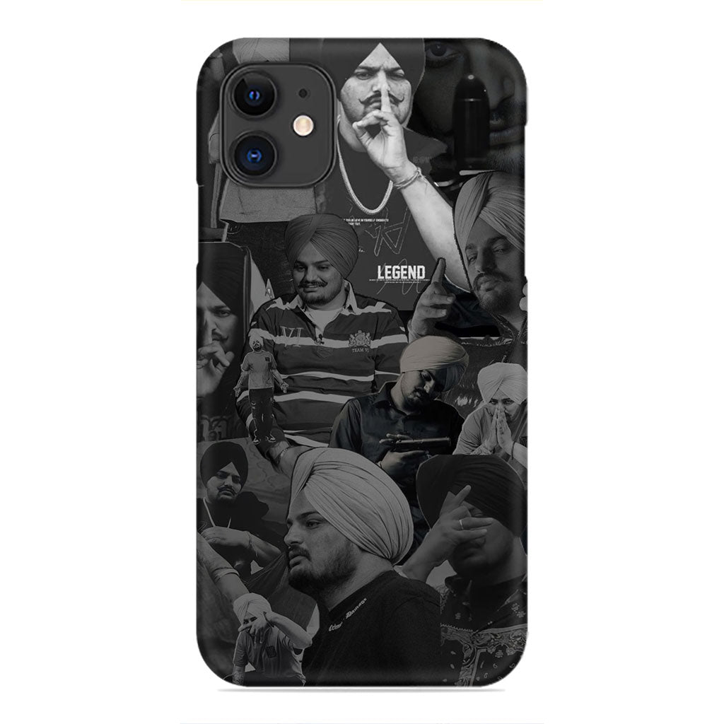 Sidhu Moose Wala Phone Case - 'LEGEND' Photo Collage Design