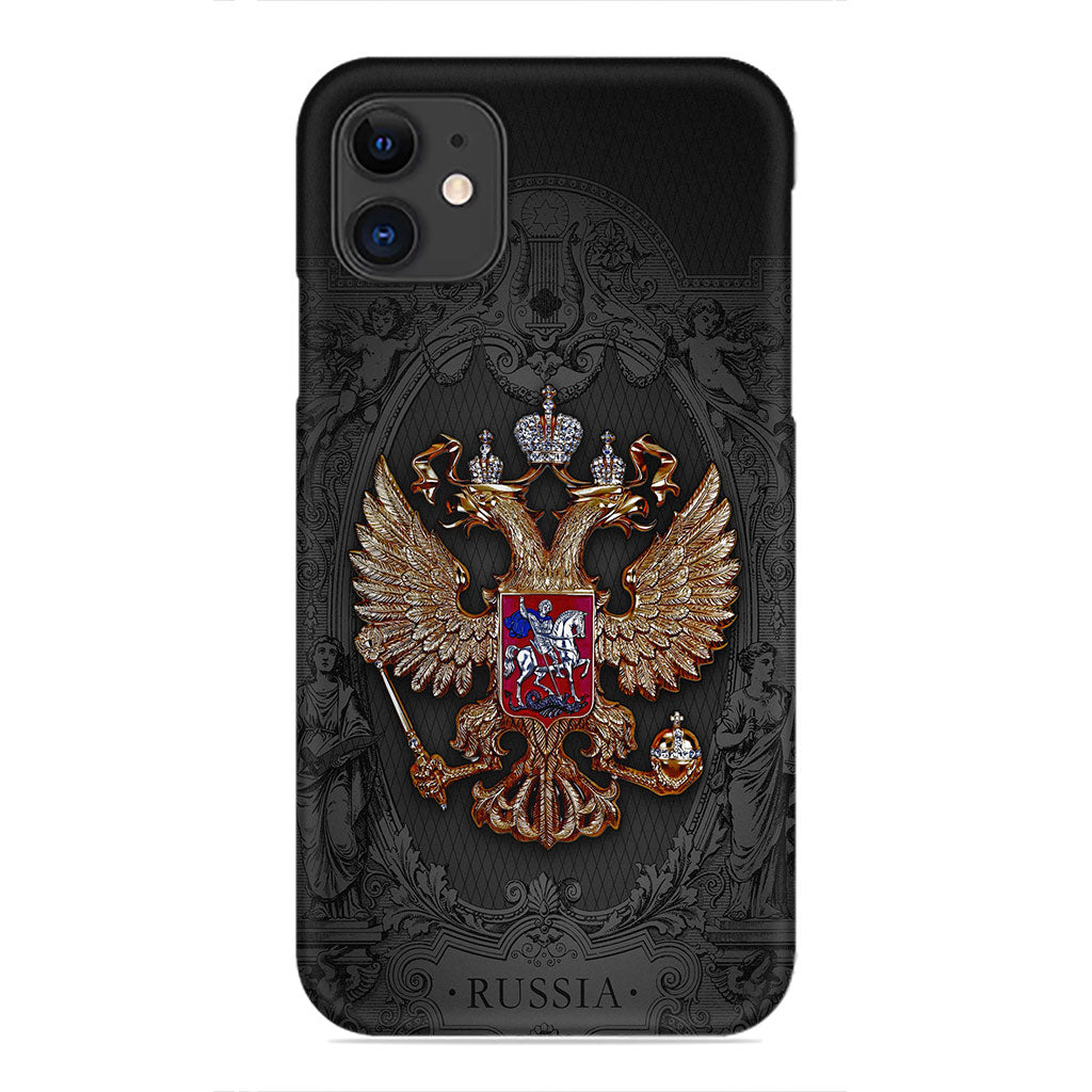 Imperial Emblem of Russia – Double-Headed Eagle Crest Phone Case