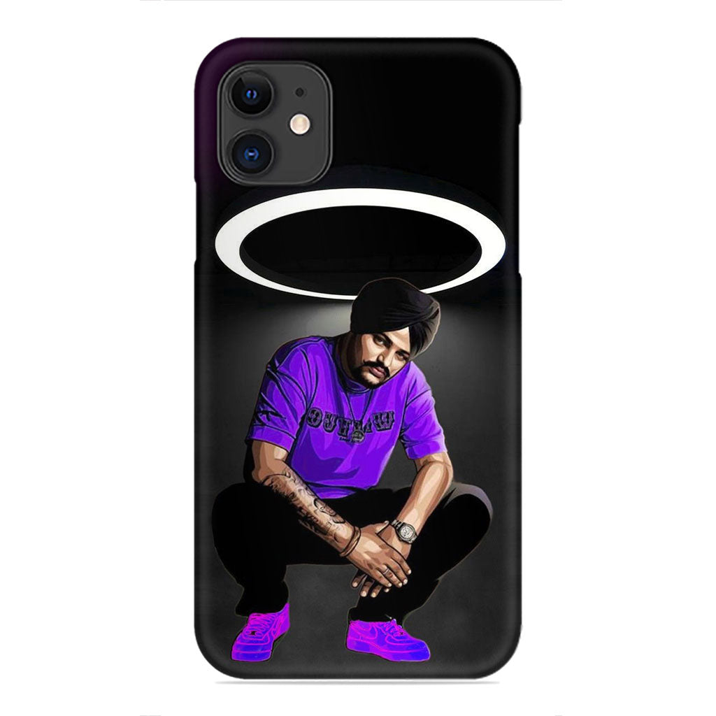 Sidhu Moose Wala – Purple Halo Vibes Phone Case