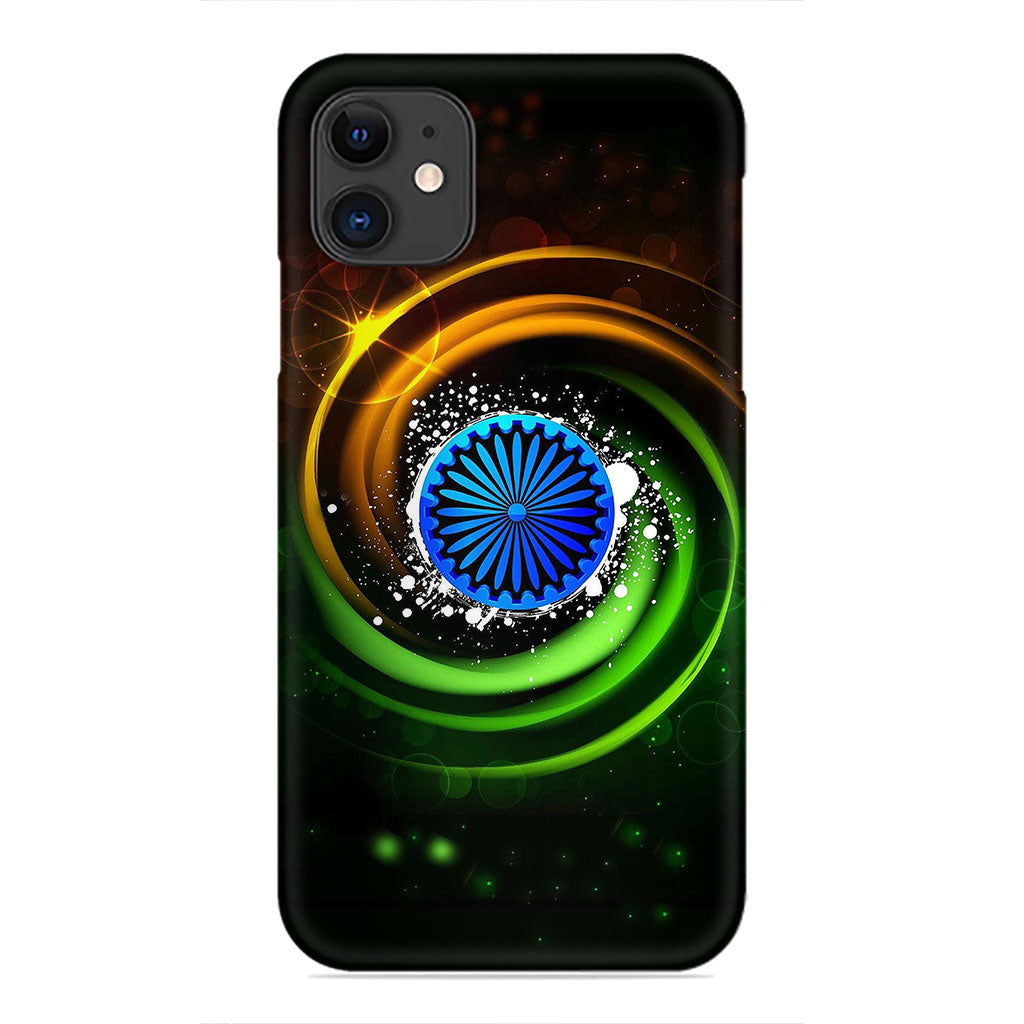 Vibrant Ashoka Chakra – Spirit of India in Motion Phone Case