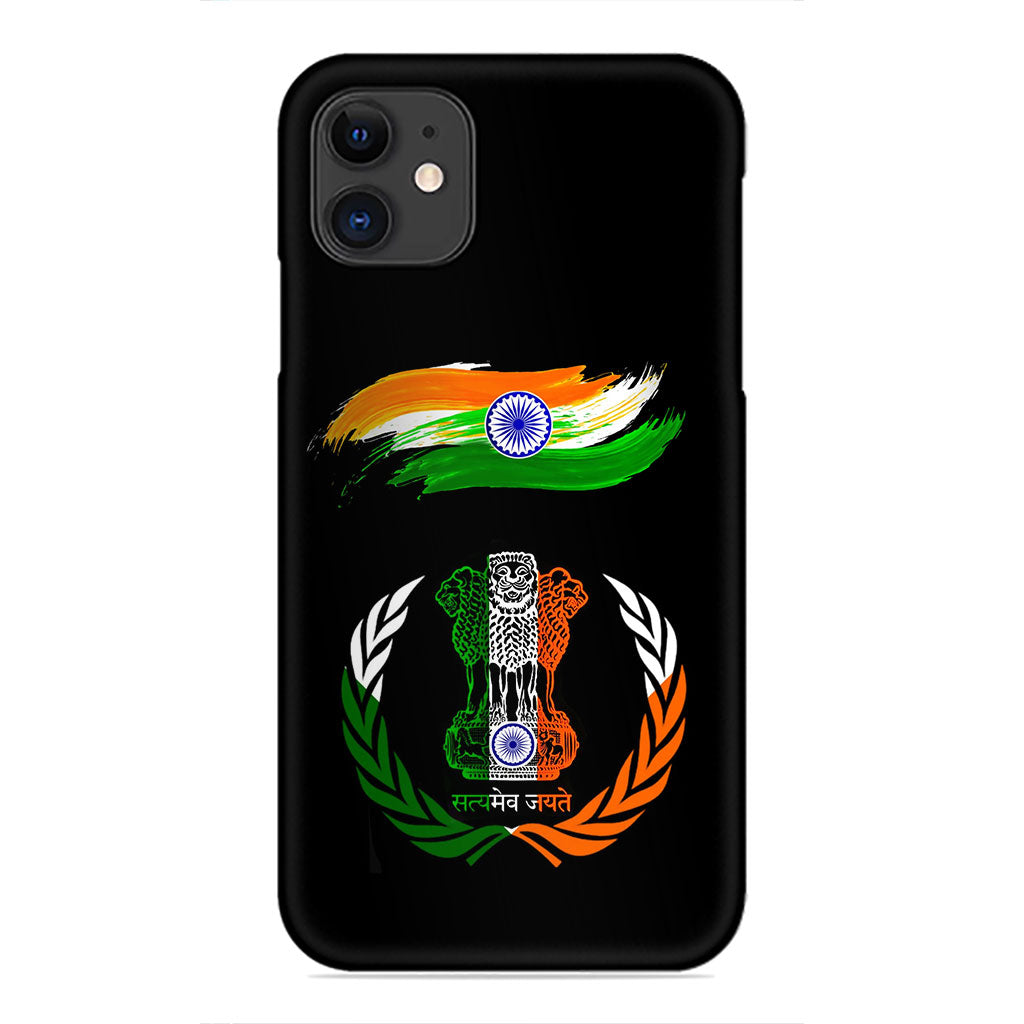 Symbol of Sovereignty – Tricolor and Emblem United Phone Case