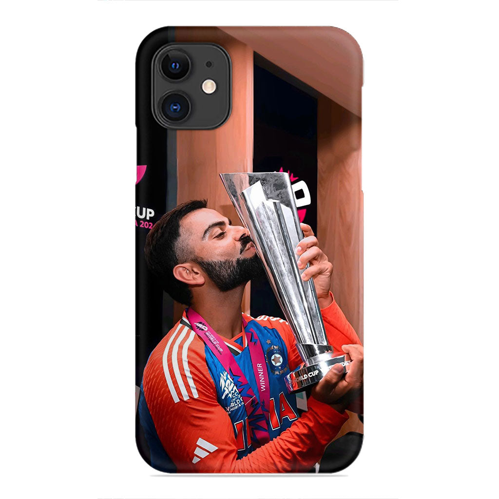 Kohli's Champions' Pride – A Triumphant Kiss to Victory