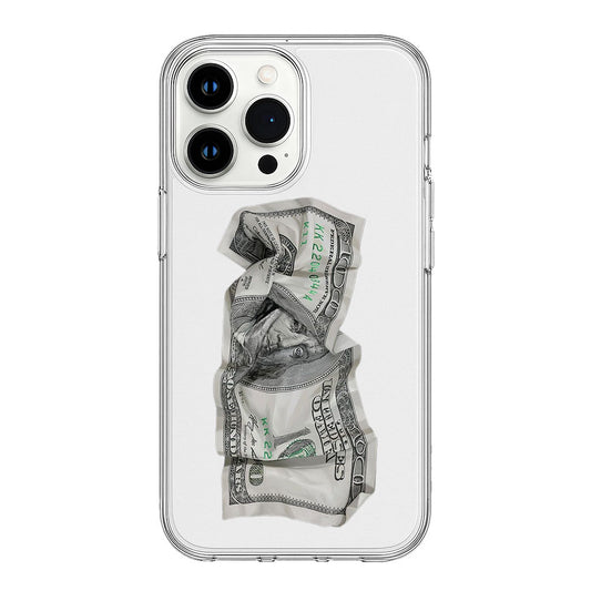 Dollar Premium Printed Clear Silicone Cover