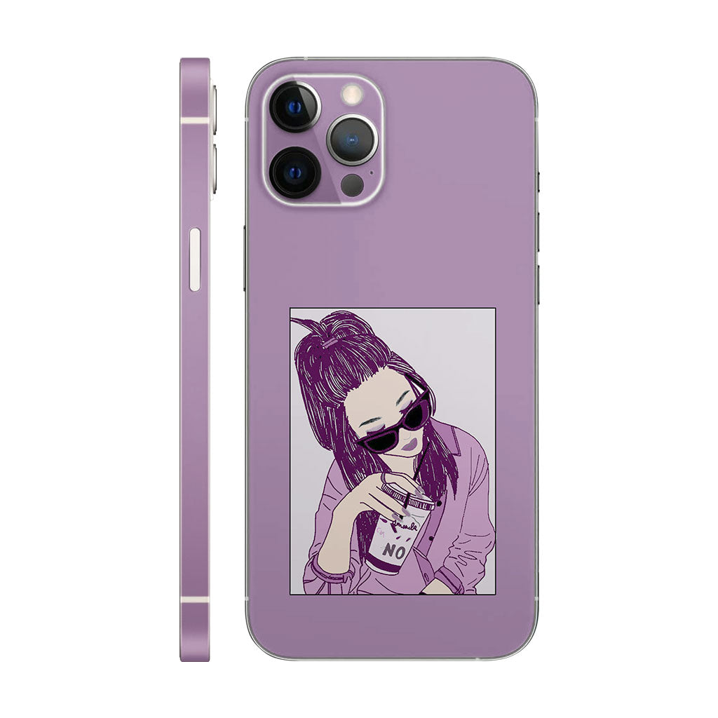 Pink Girl Mobile 6D Skin