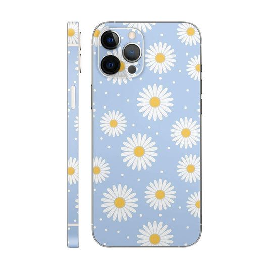White Beautiful Flower Mobile 6D Skin