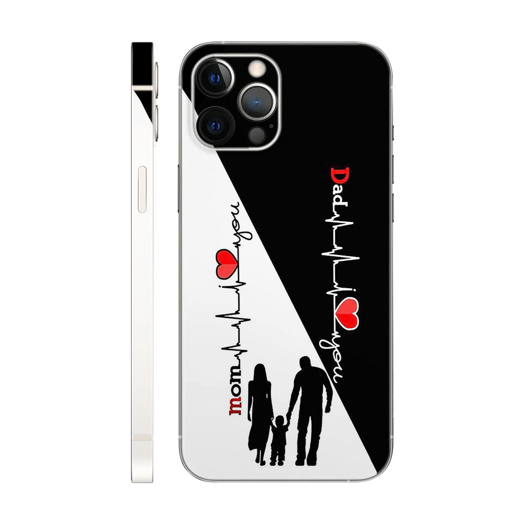 Mom Dad Love Mobile 6D Skin