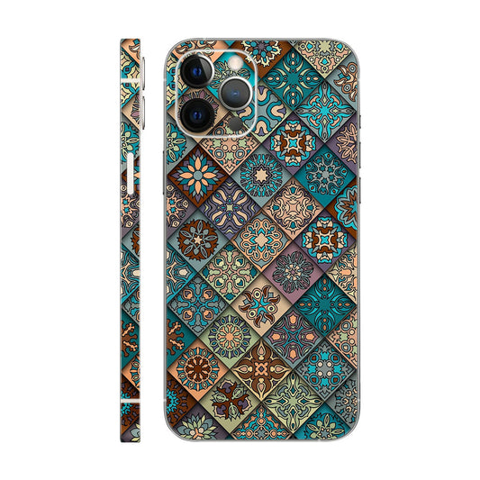 Green Mandala Square Mobile 6D Skin