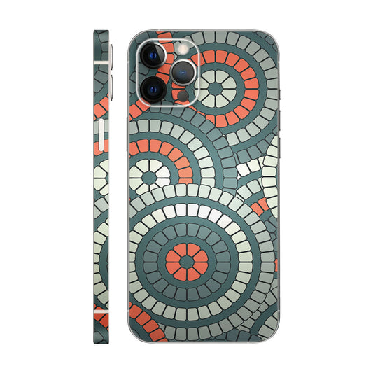 Round Cube Design Mobile 6D Skin