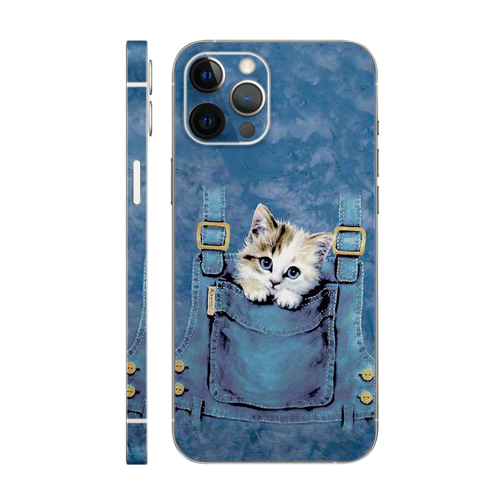 Pussy With Denim Design Mobile 6D Skin