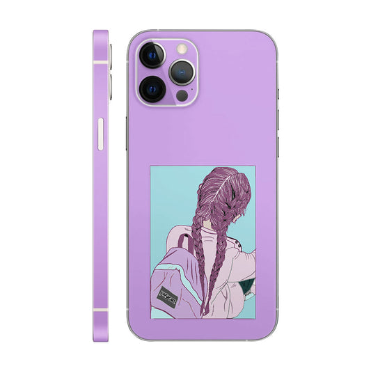 Girl With Bag Mobile 6D Skin