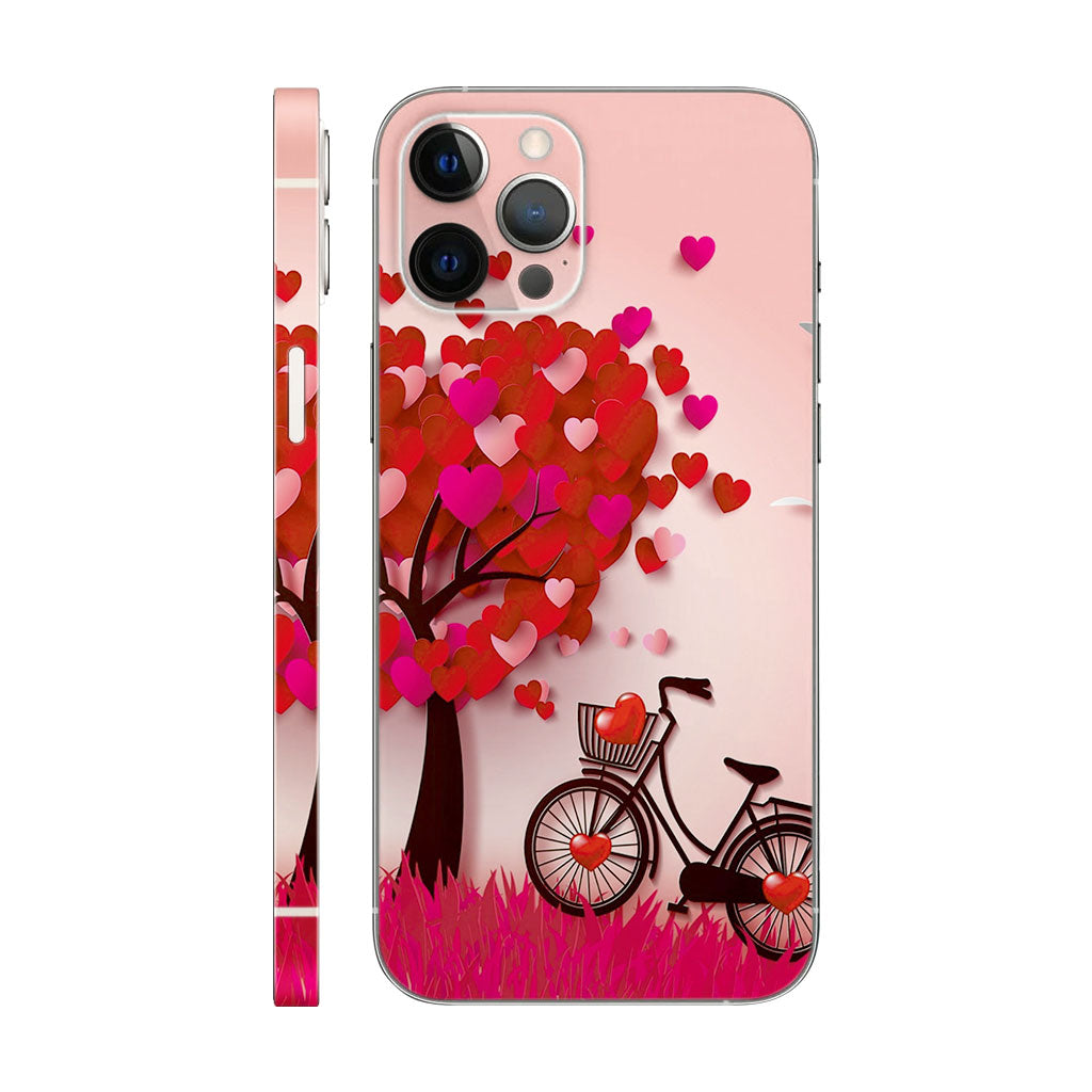 Flying Heart Mobile 6D Skin