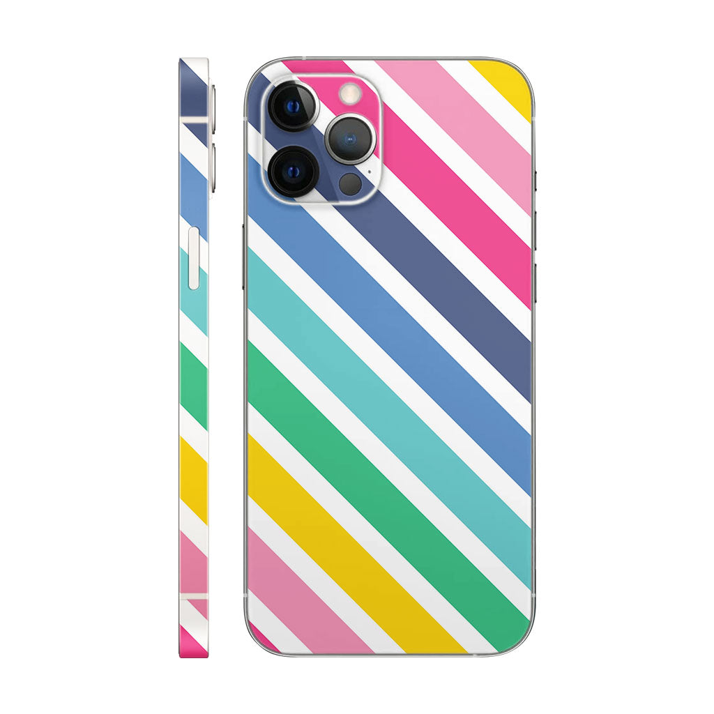 Coloring Cross Stripes Mobile 6D Skin
