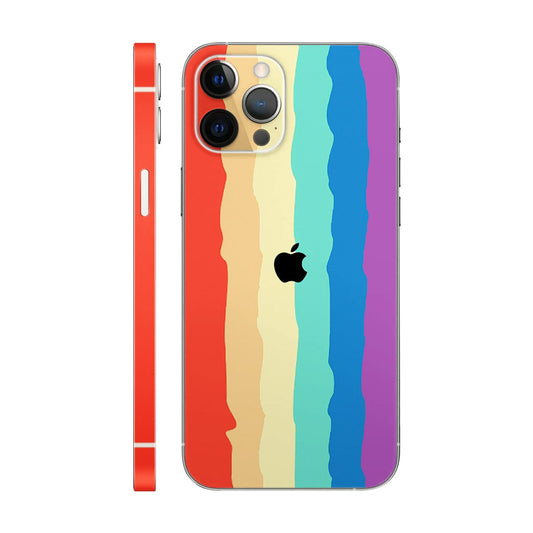 Rainbow Apple Mobile 6D Skin