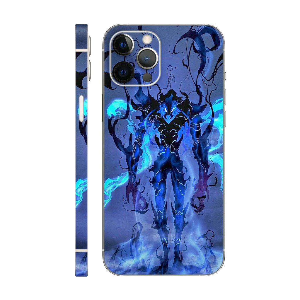Classy Dark Blue Mobile 6D Skin