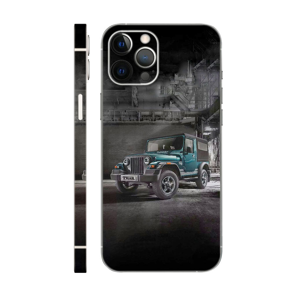 Blue Jeep Mobile 6D Skin