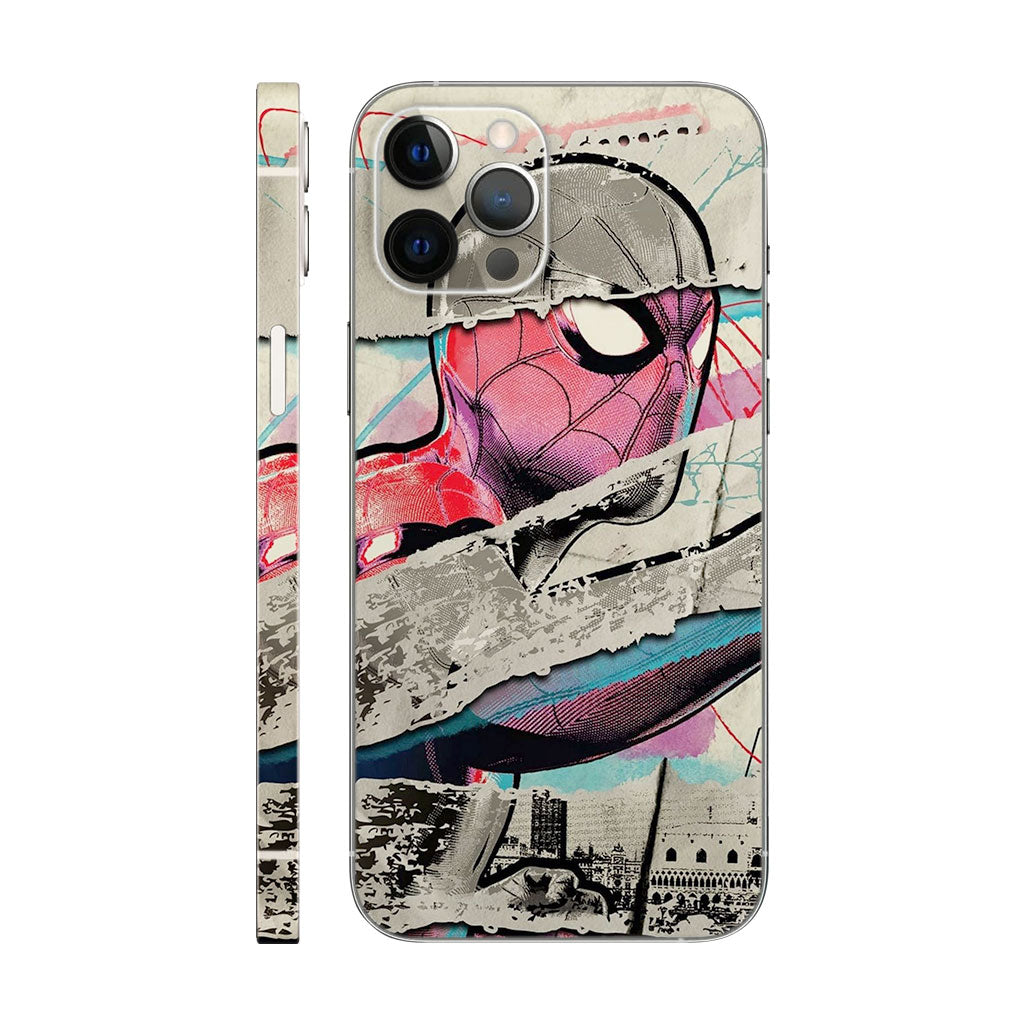 Spideman newspaper Design Mobile 6D Skin