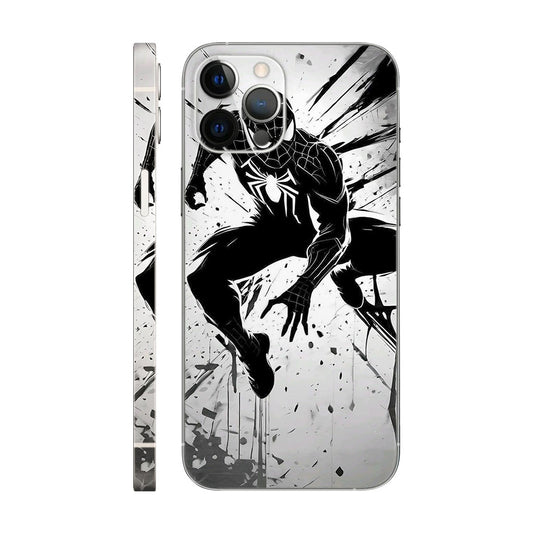 Spiderman Black And White Mobile 6D SKin