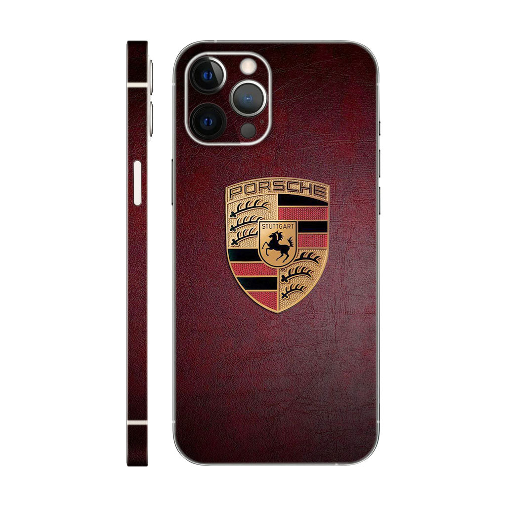 Porche Logo Mobile 6D Skin