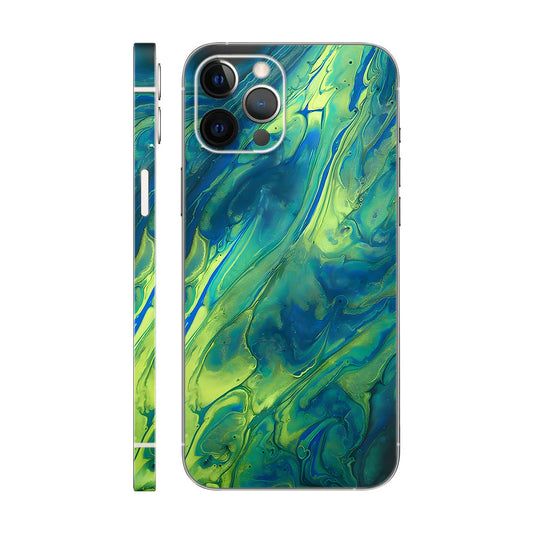 Resin Green Art Mobile 6D Skin