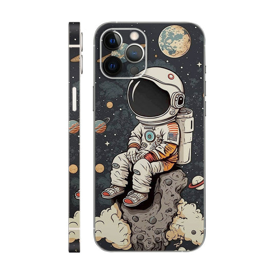 Astronaut Sit On Stone Mobile 6D Skin