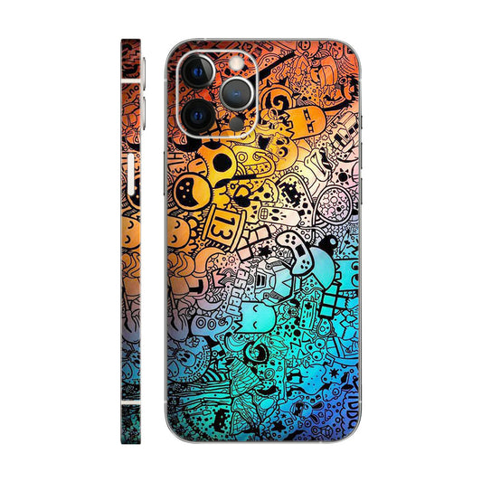 Micro Coral Art Mobile 6D SKin